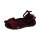 LEGUANO JARA Sandale bordeaux Weite M+W