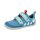 AFFENZAHN Halbschuh Baumwolle Lucky Shark blau Weite S+M