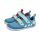 AFFENZAHN Halbschuh Baumwolle Lucky Shark blau Weite S+M