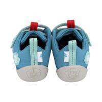 AFFENZAHN Halbschuh Baumwolle Lucky Shark blau Weite S+M 31