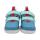 AFFENZAHN Halbschuh Baumwolle Lucky Shark blau Weite S+M 32