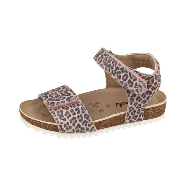 LURCHI BINTA 1 Sandalen leo/rose, Stylische NICHT Barfußschuh! Weite M+W