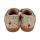 DEVELAB Barfuß Kinder-Halbschuhe Beige combi fantasy Dinosaurier Weite W