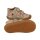 DEVELAB Barfuß Kinder-Halbschuhe Beige combi fantasy Dinosaurier