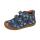 DEVELAB Barfuß Kinder-Halbschuhe blue combi fantasy Dinosaurier Weite W