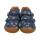 DEVELAB Barfuß Kinder-Halbschuhe blue combi fantasy Dinosaurier Weite W