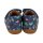 DEVELAB Barfuß Kinder-Halbschuhe blue combi fantasy Dinosaurier