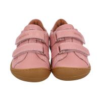 DEVELAB Barfuß Sneaker – Low Cut Schuh Pink Nappa Weite M