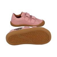 DEVELAB Barfuß Sneaker – Low Cut Schuh Pink Nappa Weite M