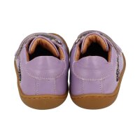 DEVELAB Barfuß Sneaker – Low Cut Schuh Lila Nappa Weite S+M