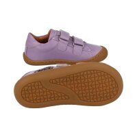 DEVELAB Barfuß Sneaker – Low Cut Schuh Lila Nappa Weite S+M