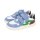 DEVELAB Barfuß Kindersneaker – Low Cut Sneaker Blau Combi Fantasy