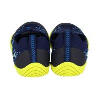 LICO ARIDE Stretch BARFUSSSCHUHE blau/lemon
