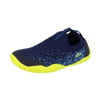 LICO ARIDE Stretch BARFUSSSCHUHE blau/lemon Weite M+W 32