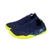 LICO ARIDE Stretch BARFUSSSCHUHE blau/lemon Weite M+W 32