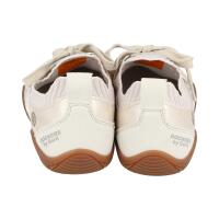 DOCKER´S by Gerli Damen Barfußschuhe Slipper offweiss/grau Weite W