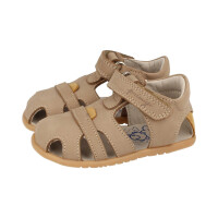 PRIMIGI 1 Klettverschluss Sandale beige Weite M