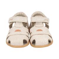 PRIMIGI 1 Klettverschluss Sandale beige/weiss Weite M