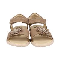 PRIMIGI Mädchen Barfußsandale beige/leo Weite M