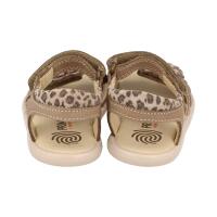 PRIMIGI Mädchen Barfußsandale beige/leo Weite M