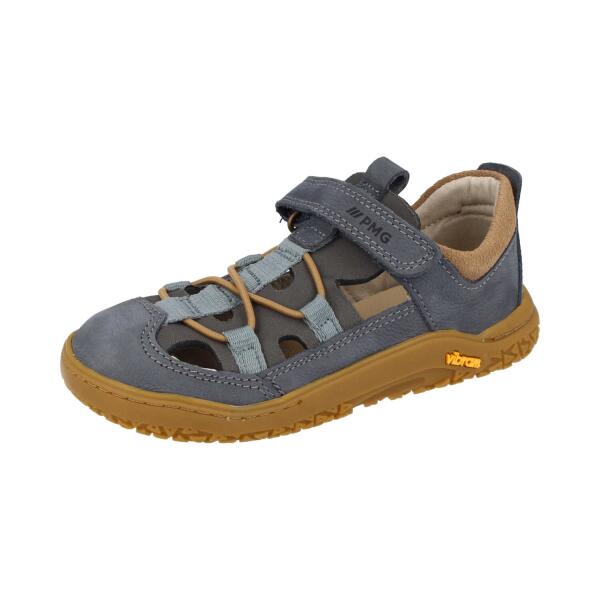 PRIMIGI Junge Barfußsandale blau/grau Weite W 29