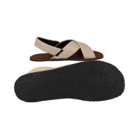 GROUNDIES® VERONA Vegan Sandale beige Weite M