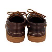 GROUNDIES® TIDE Barfußschuh Bootsschuh schokolade