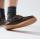 GROUNDIES® TIDE Barfußschuh Bootsschuh schokolade Weite M