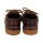GROUNDIES® TIDE Barfußschuh Bootsschuh schokolade