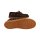 GROUNDIES® TIDE Barfußschuh Bootsschuh schokolade