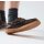 GROUNDIES® TIDE Barfußschuh Bootsschuh schokolade