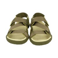 GROUNDIES® TWIG Kinder Barfußsandale khaki/gelb Weite M+W