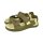 GROUNDIES® TWIG Kinder Barfußsandale khaki/gelb Weite M+W
