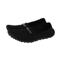 LEGUANO LADY FAMOUS Ballerina schwarz Weite M+W