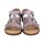 SUPERFIT FLAIR Sandale Klettverschluss silber effektleder Weite M