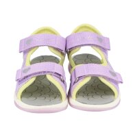 SUPERFIT PEBBLES Klettverschluss Sandele lila/gelb Weite M