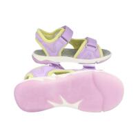 SUPERFIT PEBBLES Klettverschluss Sandele lila/gelb Weite M