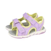 SUPERFIT PEBBLES Klettverschluss Sandele lila/gelb Weite M 28