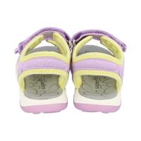 SUPERFIT PEBBLES Klettverschluss Sandele lila/gelb Weite M 28
