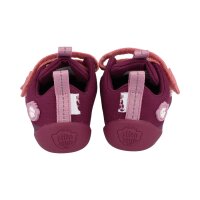 AFFENZAHN Halbschuh Baumwolle Lucky Otter lila