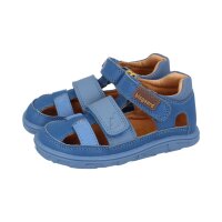 BISGAARD VIC Barfußsandale blau Weite M