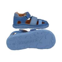 BISGAARD VIC Barfußsandale blau Weite M