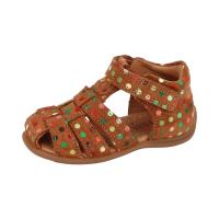 BISGAARD CARLY Sandale velours leder braun/confetti NICHT...