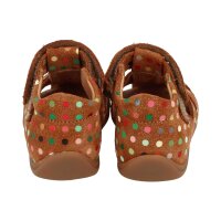 BISGAARD CARLY Sandale velours leder braun/confetti Weite M