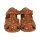 BISGAARD CARLY Sandale velours leder braun/confetti Weite M