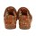 BISGAARD CARLY Sandale velours leder braun/confetti