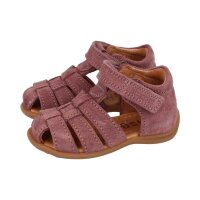 BISGAARD CARLY Sandale velours leder lila