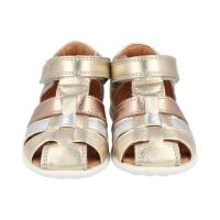 BISGAARD CARLY Sandale leder gold NICHT Barfußschuh! Weite S