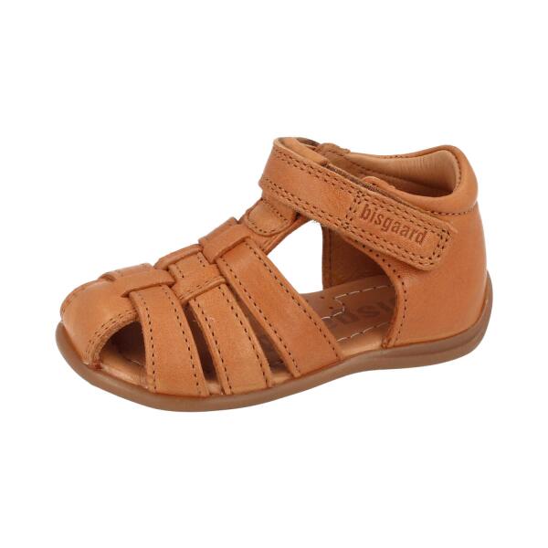 BISGAARD CARLY Sandale nappa leather braun NICHT Barfußschuh! Weite S