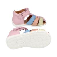 BISGAARD CARLY Sandale nappa leather rosa/mehrfarbig NICHT Barfußschuh! Weite S